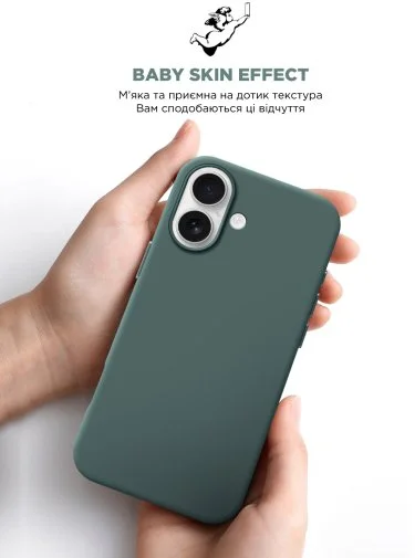 Фото: Чохол ArmorStandart for Apple iPhone 16 - ICON2 MagSafe Lake Green (ARM81313) № 16 | KTC