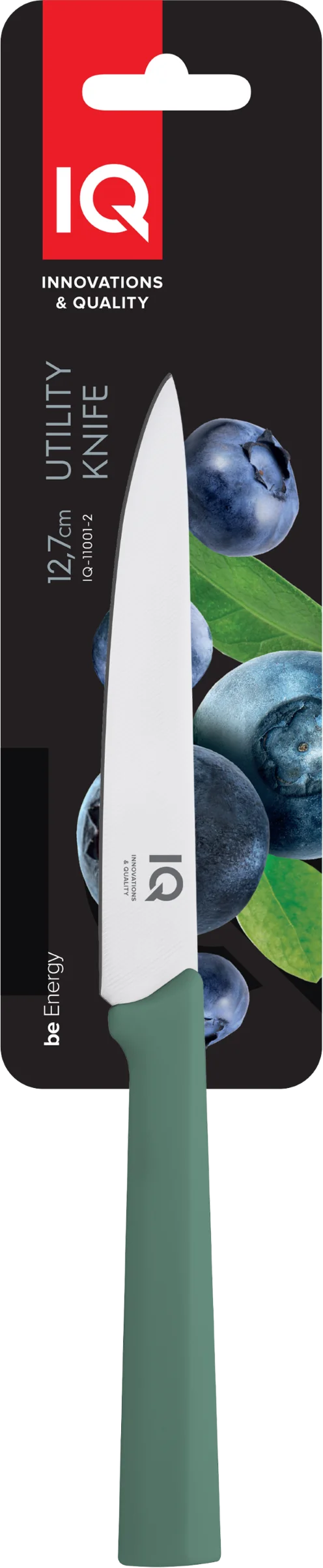 Фото: Ніж кухонний універсальний IQ Be Energy 12.7cm Green (IQ-11001-2) № 9 | KTC
