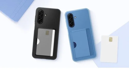 Фото: Чохол Samsung for Galaxy A17 A176 - Card Slot Case Blue (EF-OA176TLEGWW) № 12 | KTC