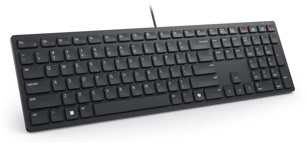 Фото: Клавіатура Dell Pro KB525C ENG/UKR Black (580-BBTG) № 7 | KTC