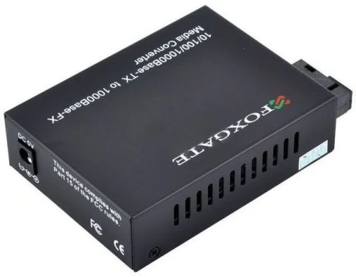 Фото: Медіаконвертер FoxGate EC-Q-1G-1SM-1310nm-20-LFP № 8 | KTC