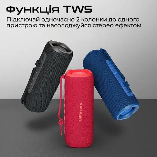 Фото: Портативна колонка HiFuture Alpha 20W Black (alpha.black) № 17 | KTC