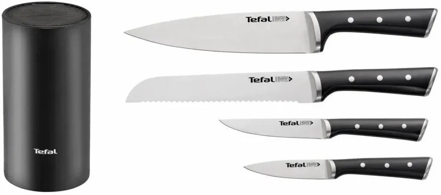 Фото: Набір ножів Tefal Ice Force Black (K2325S75) № 9 | KTC