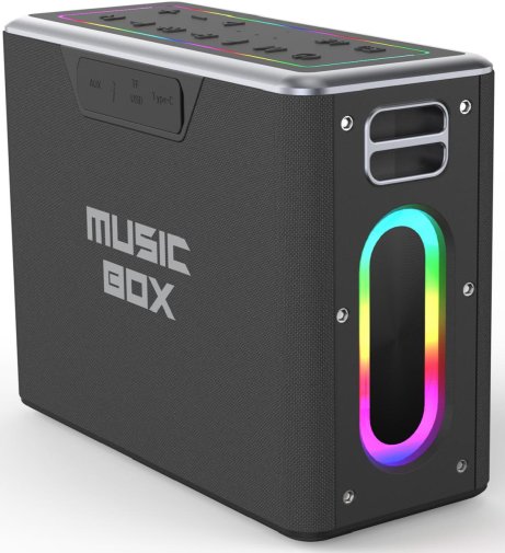 Акустика для вечірок HiFuture MusicBox Black (6972576181343)