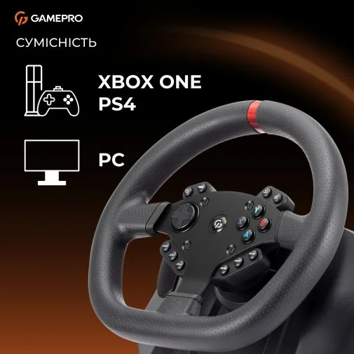 Фото: Кермо GamePro RW575PM for PC/Xbox One/Switch/PS3/PS4 № 30 | KTC