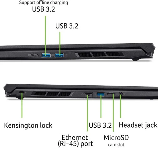 Ноутбук Acer Nitro V 16 ANV16-72-95NP NH.QZREU.008 Black