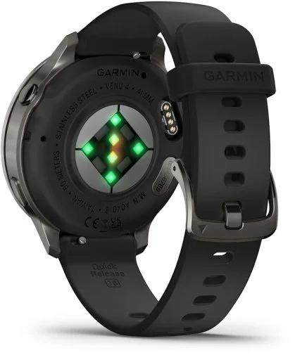 Фото: Смарт годинник Garmin Venu 4 - 41 mm Slate with Black Silicone Band (010-03013-02) № 13 | KTC