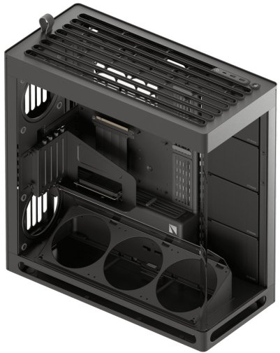 Корпус HAVN HS 420 VGPU Black with window (HVN-CA-HS420-08)