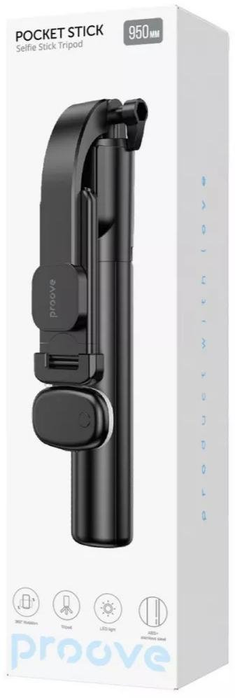 Селфі монопод Proove Pocket Stick 950mm Black (MPPS00002001)