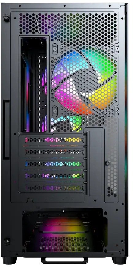 Корпус Montech X5M Black with window