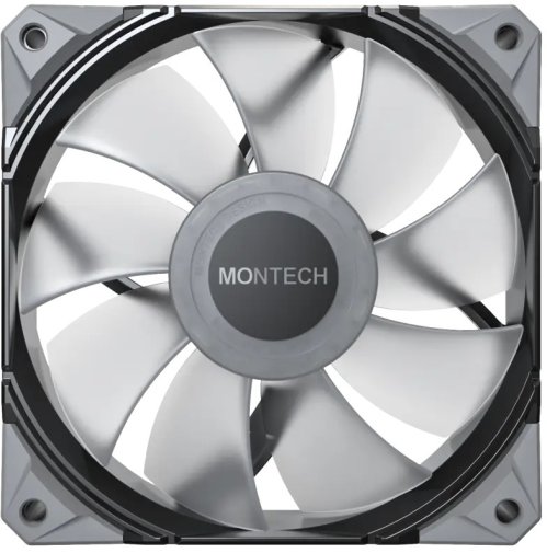 Кулер Montech E28 ARGB 3pcs Black (E28 ARGB 3 PACK (B))