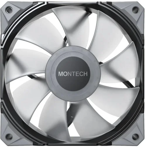 Фото: Кулер Montech E28 ARGB 3pcs Black (E28 ARGB 3 PACK (B)) № 7 | KTC