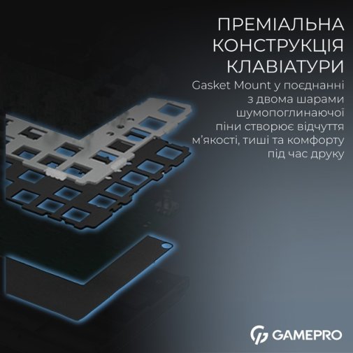 Клавіатура GamePro Genesis Asgard Valhalla Max MK160B Magnetic Switches (MK160B MAX)