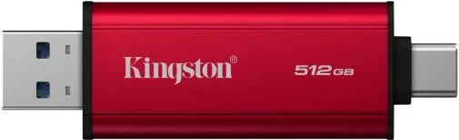 Фото: Зовнішній SSD-накопичувач Kingston Dual Portable 512GB Red (SPSD/512GB) № 17 | KTC