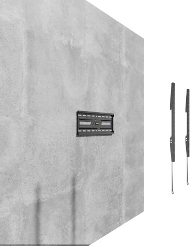 Кронштейн Gembird WM-75F-02 Black