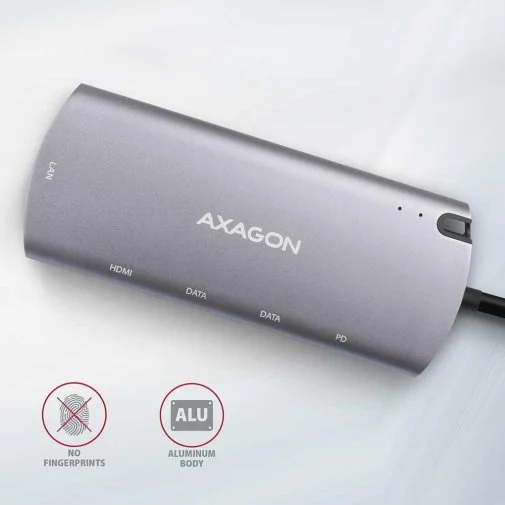 Фото: USB-хаб Axagon HMC-6M2 Grey № 12 | KTC