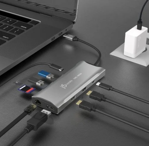 Фото: USB-хаб J5create 9in1 JCD397-N Grey № 14 | KTC