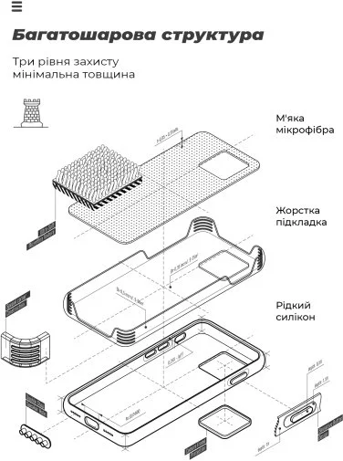 Фото: Чохол ArmorStandart for Realme 13 4G - Camera cover Black (ARM80539) № 14 | KTC