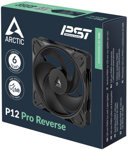 Кулер Arctic P12 Pro Reverse Black (ACFAN00331A)