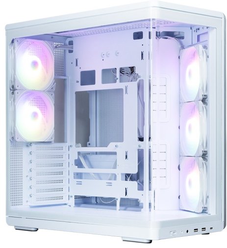 Корпус Zalman P60 White with window (P60WHITE)
