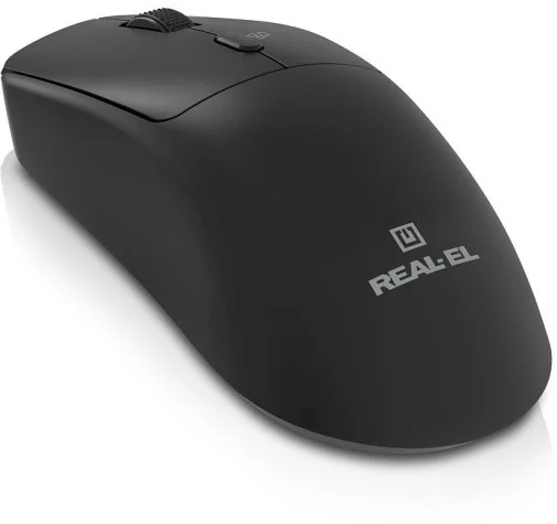 Фото: Миша Real-EL RM-317W Wireless Black (EL123200052) № 15 | KTC
