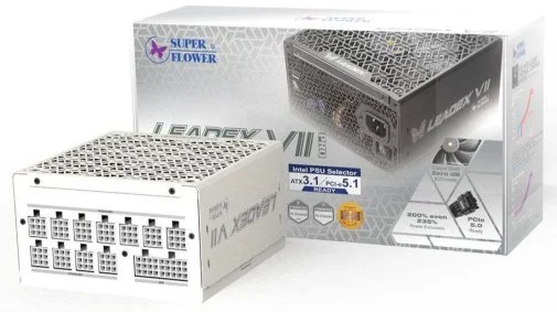 Фото: Блок живлення Super Flower 1200W Leadex VII Platinum Pro White (SF-1200F14XP WHITE) № 17 | KTC