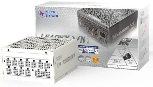 Фото: Блок живлення Super Flower 850W Leadex VII Platinum Pro White (SF-850F14XP WHITE) № 20 | KTC