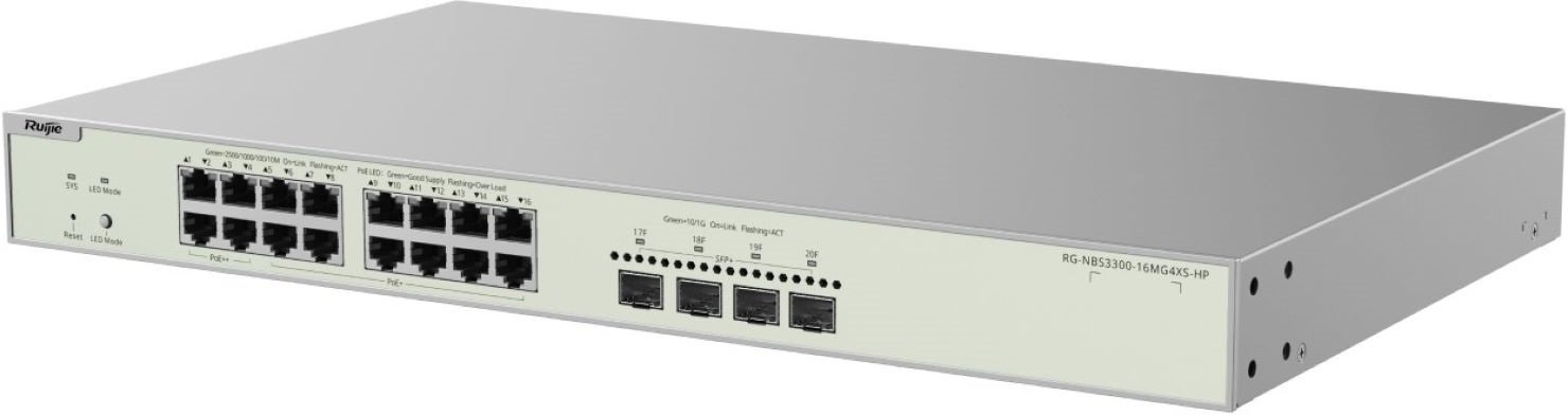 Комутатор Ruijie Reyee RG-NBS3300-16MG4XS-HP