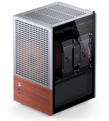 Корпус Jonsbo T6 Silver with window