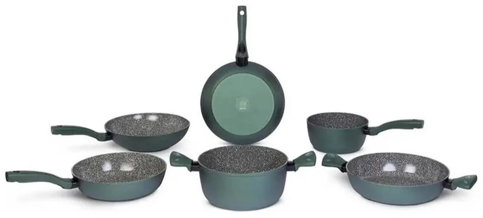 Фото: Сковорода TVS Eco Ok Induction 28cm Green (4N279283310201) № 10 | KTC