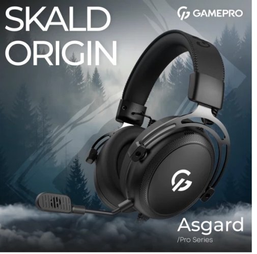 Гарнітура накладна Gamepro Asgard Skald, Black ( Gaming )