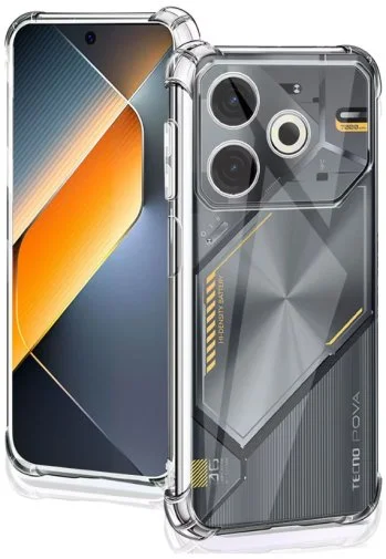 Фото: Чохол BeCover for Tecno POVA 6 Neo LI6 - Anti-Shock Clear (712785) № 7 | KTC