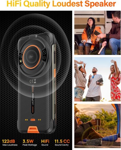 Смартфон Ulefone Power Armor 16S 8/128GB Orange (6937748736066)