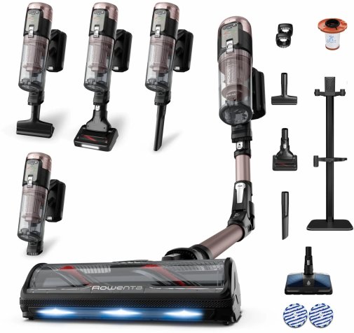 Ручний бездротовий пилосос Rowenta X-Force Flex 16.60 Aqua Animal (RH9CD9E0)