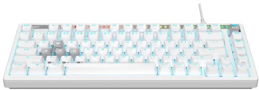 Клавіатура Bloody AT75 Alpha Optical Switch White (AT75 White)