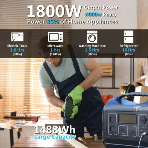 Фото: Зарядна станція Voltero PS18 1800W 1488Wh № 16 | KTC