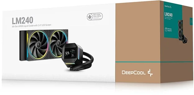 Фото: Система рідинного охолодження Deepcool LM240 Black (R-LM240-BKDMMC-1) № 12 | KTC
