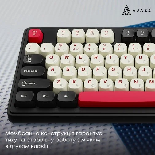 Фото: Клавіатура Ajazz AF98 Plus USB/WL/BT Black/White/Red (AF98-PLUS-BSR) № 28 | KTC