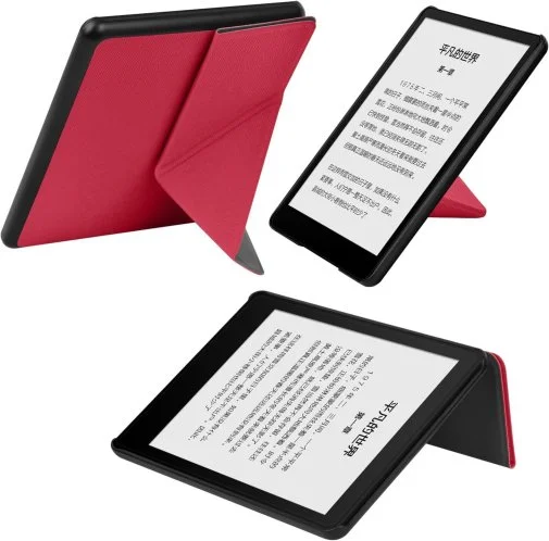 Фото: Чохол для електронної книги BeCover for Amazon Kindle Paperwhite 12th Gen / Kindle Colorsoft 2024 7 - Ultra Slim Origami Red (712841) № 9 | KTC