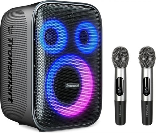 Акустика для вечірок Tronsmart Halo 200 Black with two microphones (968233)