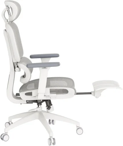 Фото: Крісло OfficePro Skyline Footrest OC750 White/Light Gray (OC750-W-LG-LG) № 24 | KTC