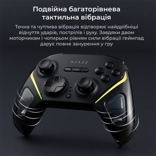 Геймпад Ajazz GP100S Black (GP100S-B)
