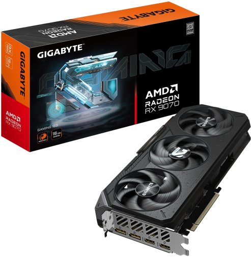 Відеокарта Gigabyte RX 9070 Gaming 16G (GV-R9070GAMING-16GD)