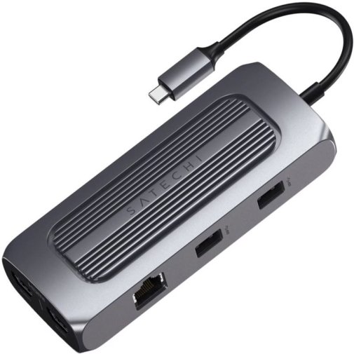 USB-хаб Satechi Multi-Port MX Space Gray (ST-UCMXAM)