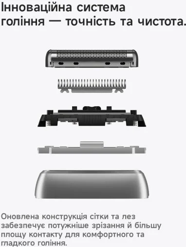 Фото: Електробритва Laifen T1 Pro One Blade Silver (1ER51-A-XX-SI-001) № 16 | KTC