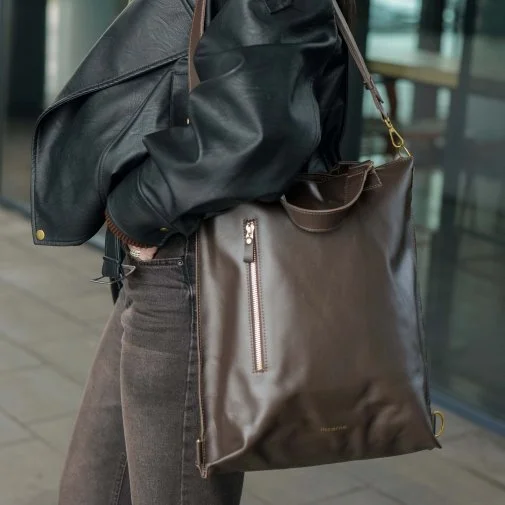 Фото: Рюкзак для ноутбука INCARNE Optimus Classic S Brown № 16 | KTC