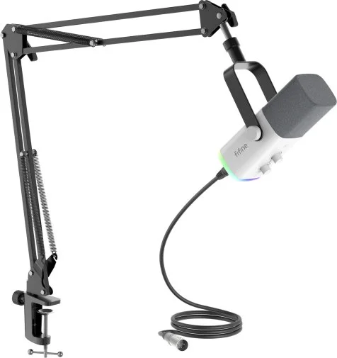 Фото: Мікрофон Fifine AM8TW USB/XLR White № 15 | KTC