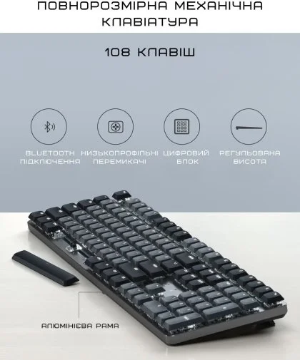 Фото: Клавіатура Satechi SM3 Slim ENG/UKR Dark (ST-KSM3DK-EN) № 20 | KTC