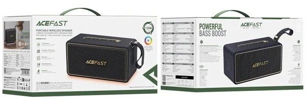 Портативна колонка Acefast K3 Ultra Black (6974316285106)