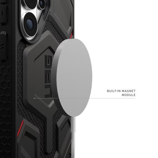 Чохол UAG for Samsung S26 Ultra - Monarch Pro with Magnet Kevlar Black (214513113940)